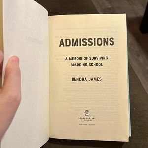 Admissions by Kendra James